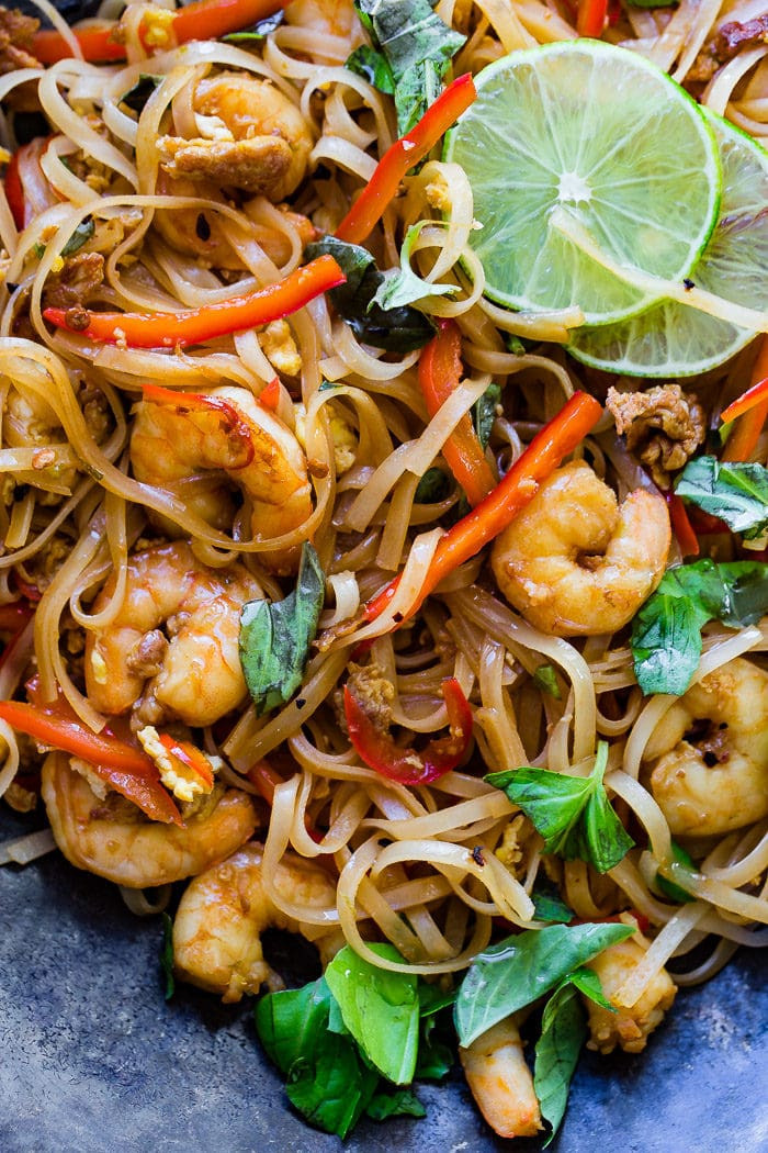 Chinese Noodles With Shrimp
 e Pan Simple Asian Shrimp Noodles Oh Sweet Basil