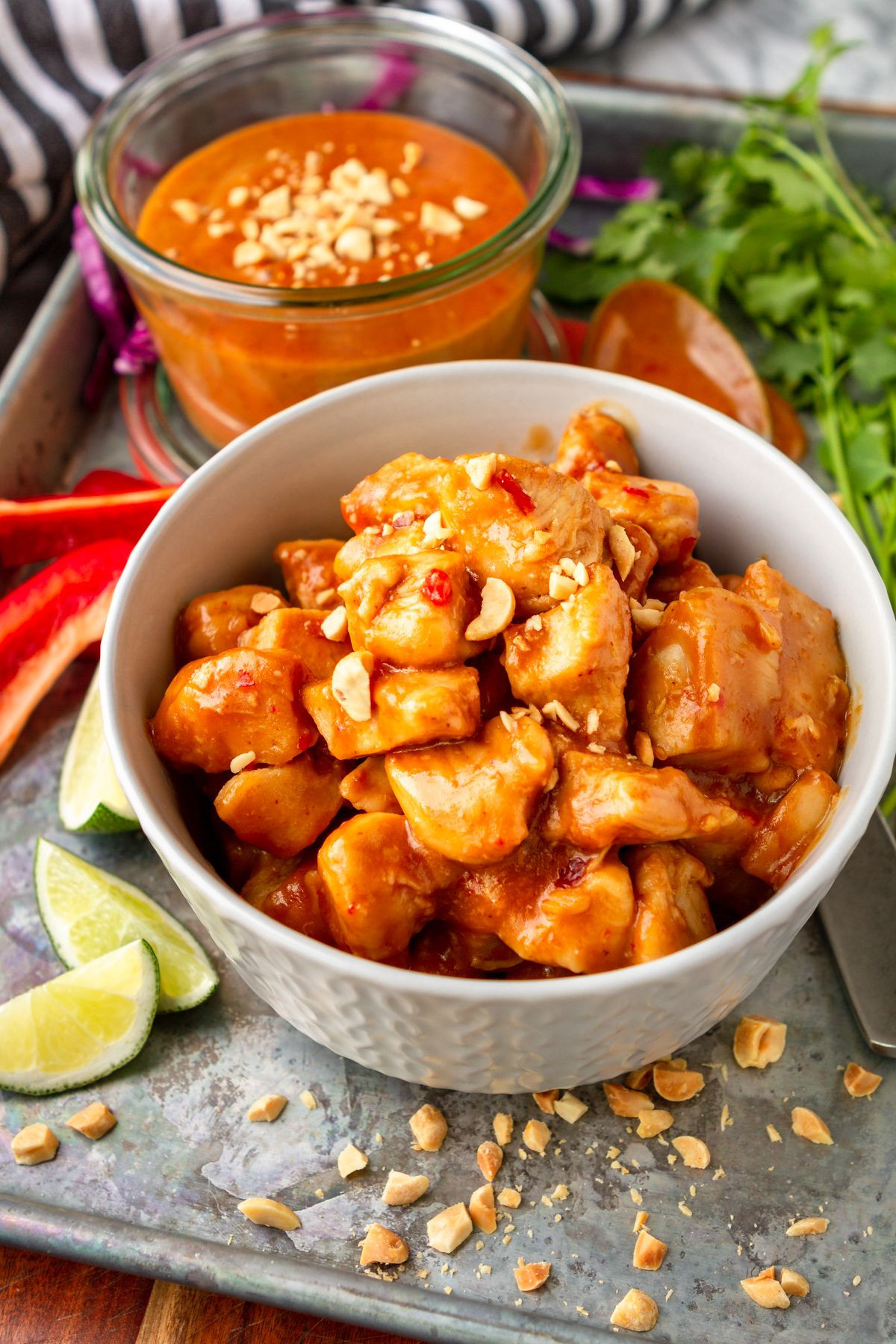 Chinese Peanut Butter Chicken Recipes
 Peanut Butter Chicken This quick and easy peanut butter