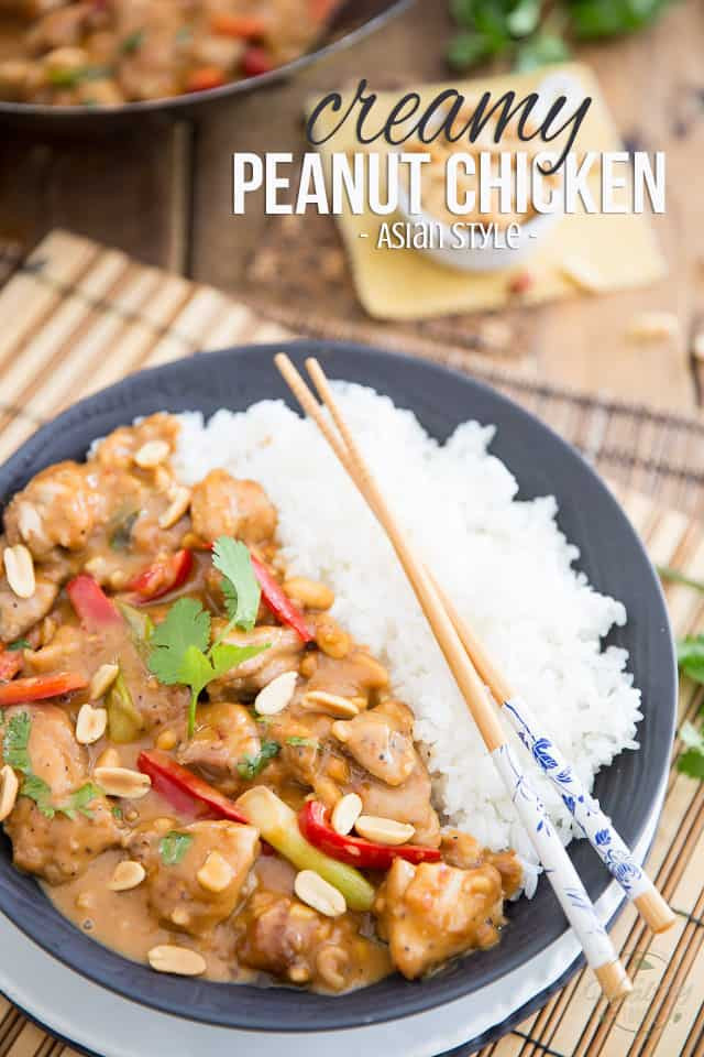 Chinese Peanut Butter Chicken Recipes
 Asian Style Creamy Peanut Chicken • The Healthy Foo