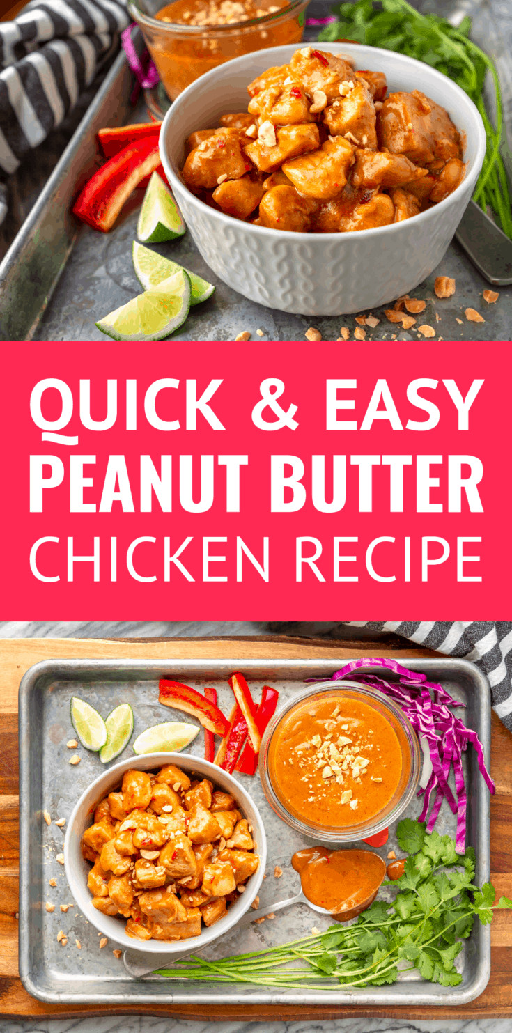 Chinese Peanut Butter Chicken Recipes
 Quick & Easy Peanut Butter Chicken 20 Minute Meal