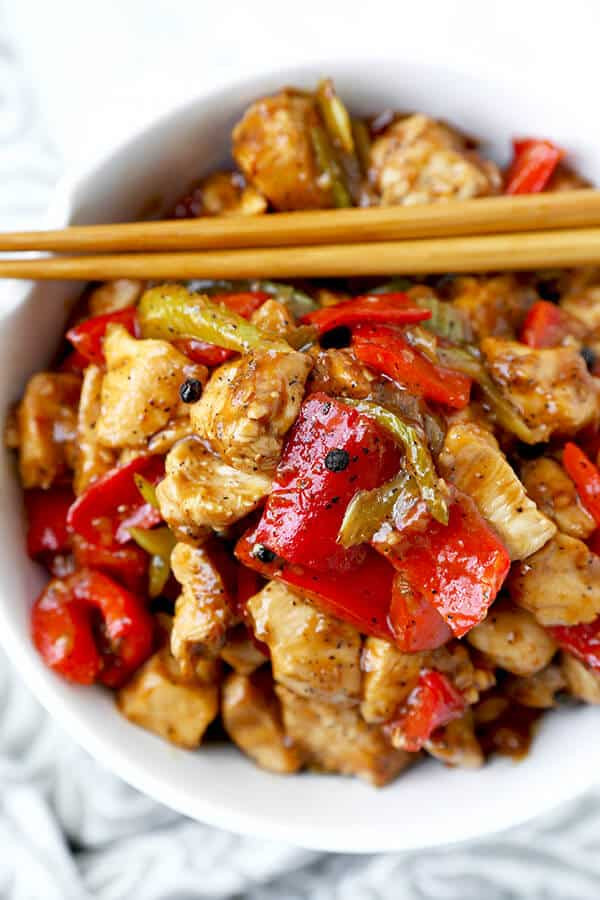 Chinese Pepper Chicken Recipes
 Black Pepper Chicken Pickled Plum Food And Drinks