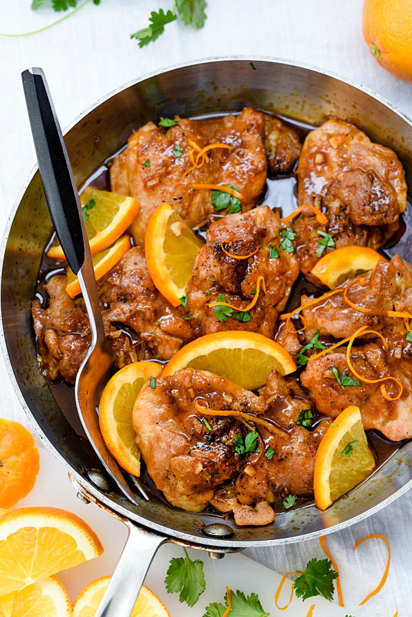 Chinese Recipes With Chicken
 Asian Glazed Orange Chicken