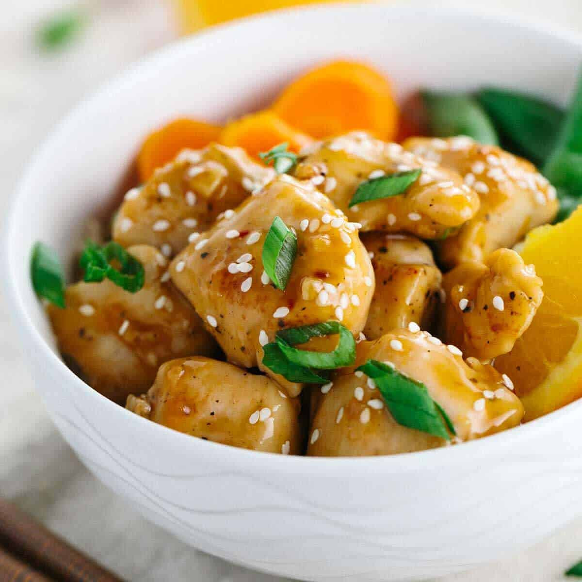 Chinese Recipes With Chicken
 Healthier e Pan Chinese Orange Chicken Recipe