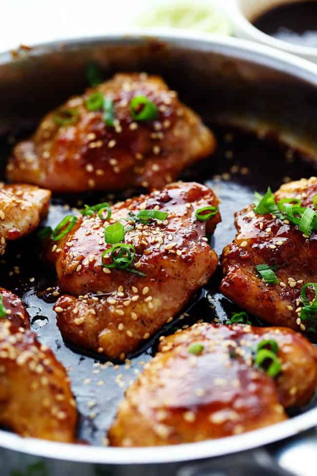 Chinese Recipes With Chicken
 Sticky Asian Glazed Chicken