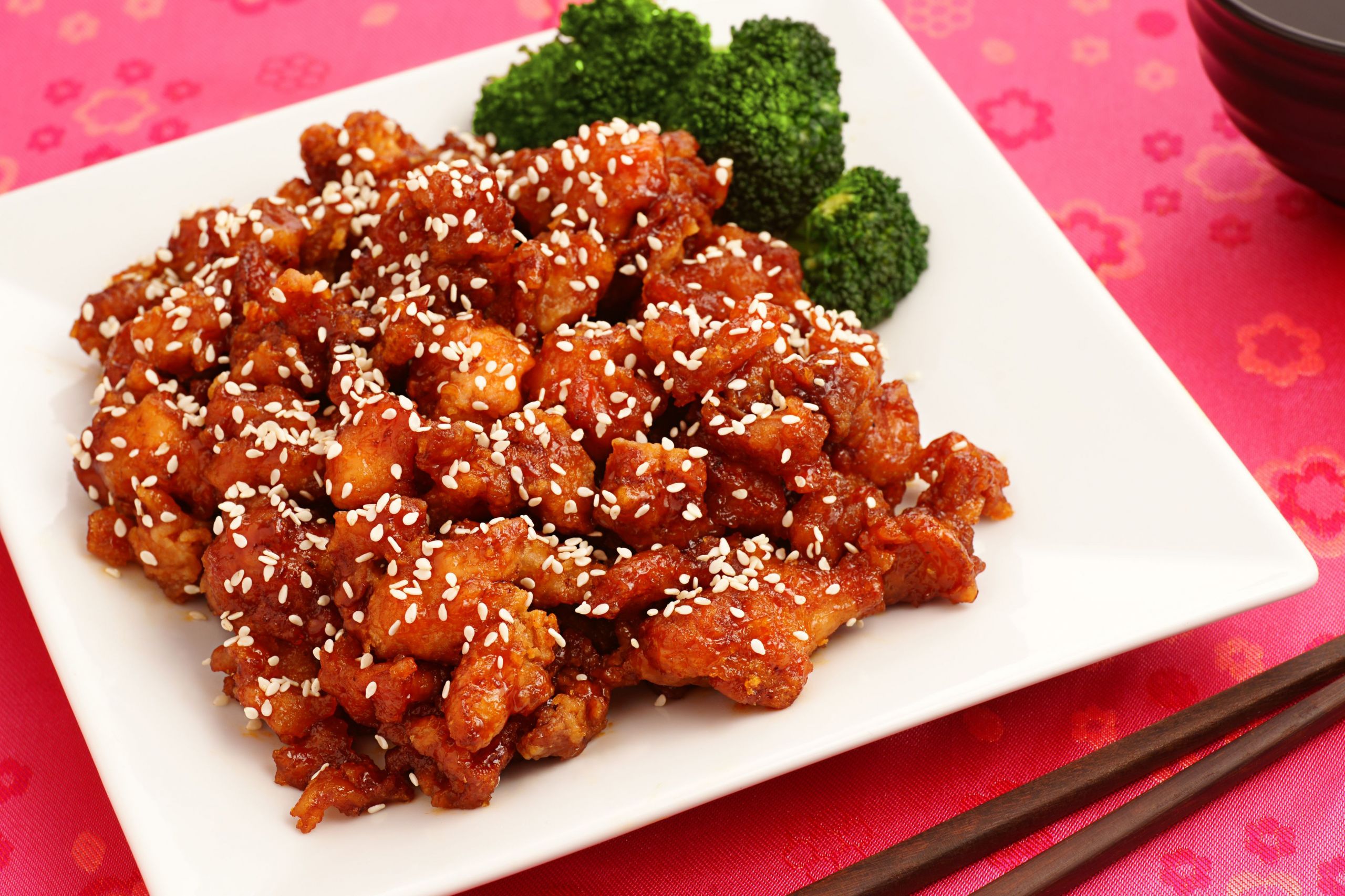 Chinese Restaurants Recipes
 Chinese Sesame Chicken With Garlic and Chili Paste