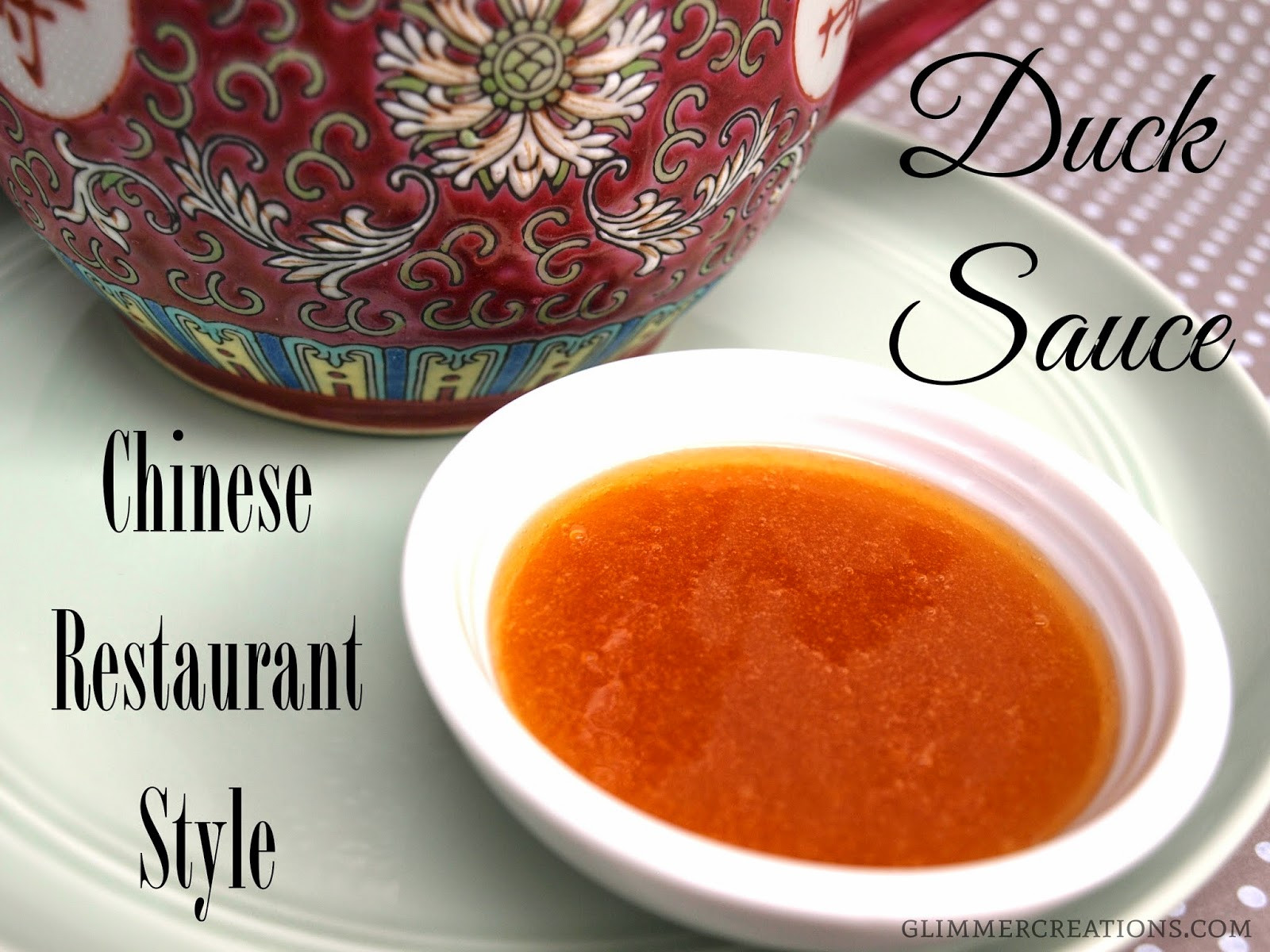 Chinese Restaurants Recipes
 Glimmer Creations Chinese Restaurant Style Duck Sauce Recipe