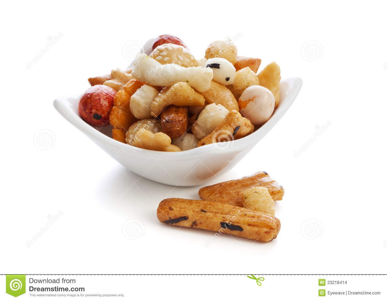 Chinese Rice Crackers
 Chinese Rice Crackers Stock Image