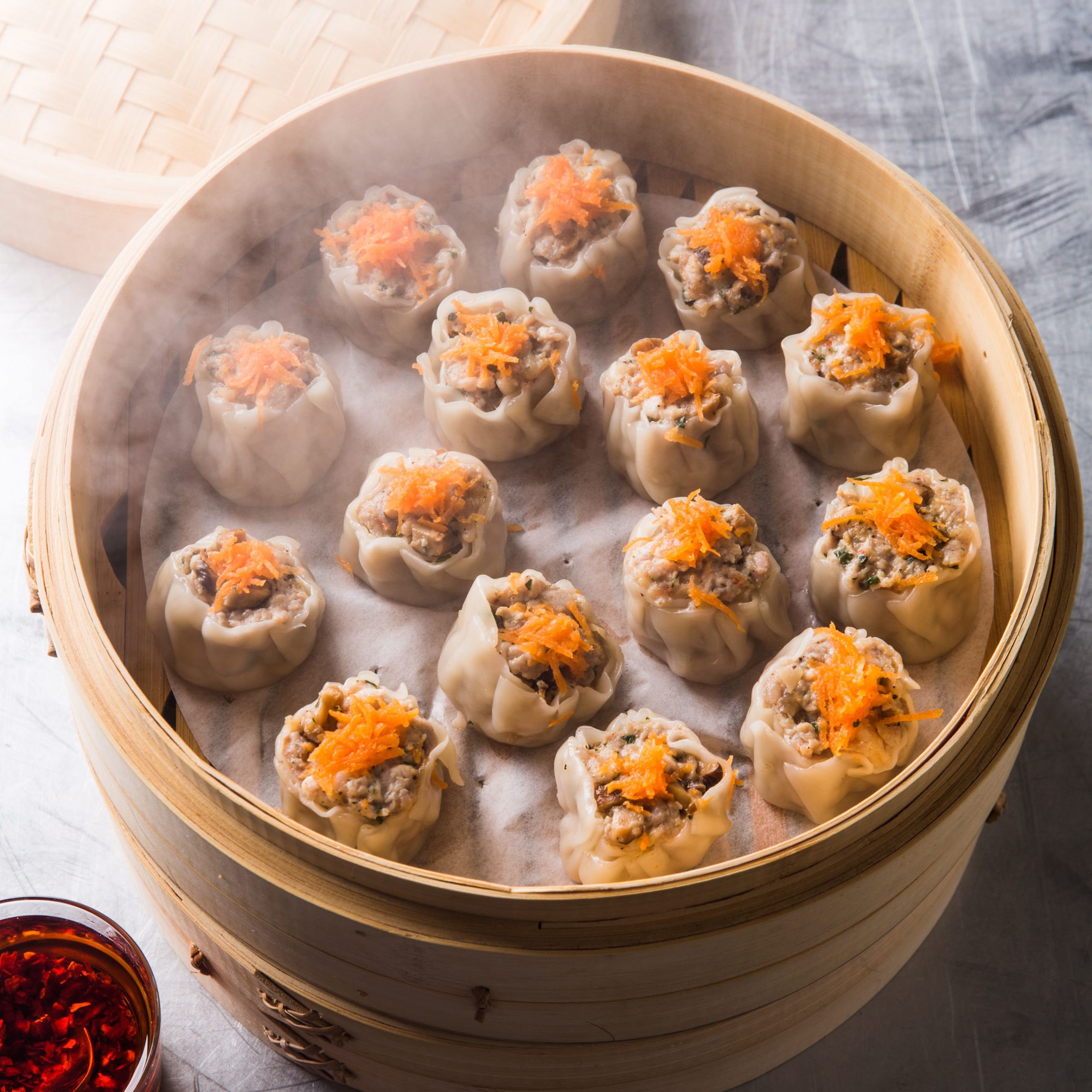 Chinese Steamed Dumplings
 Steamed Chinese Dumplings Shu Mai