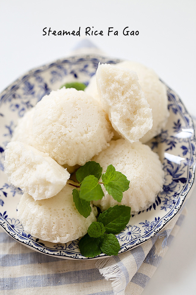 Chinese Steamed Rice Cake Recipe
 Steamed Rice Cake–Rice Fa Gao