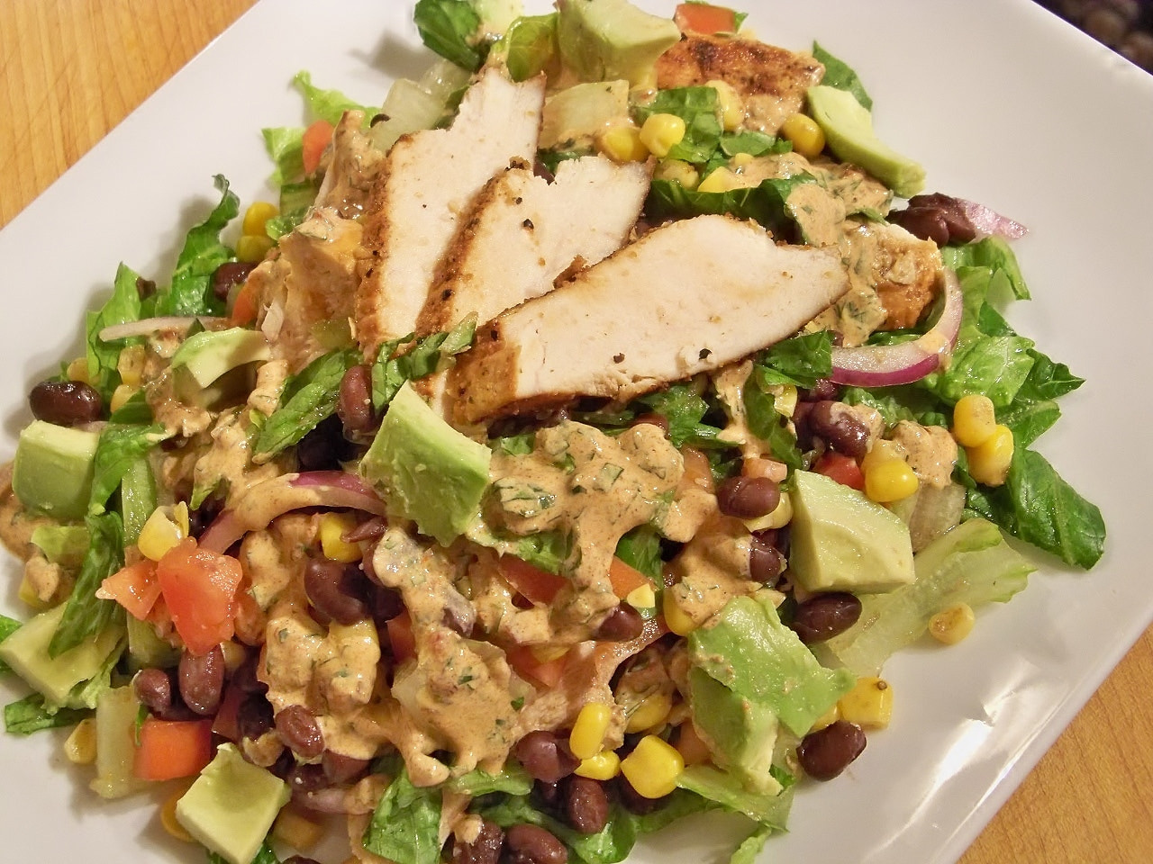 Chipotle Chicken Salad
 Chipotle Chicken Taco Salad – Gourmet Day To Day