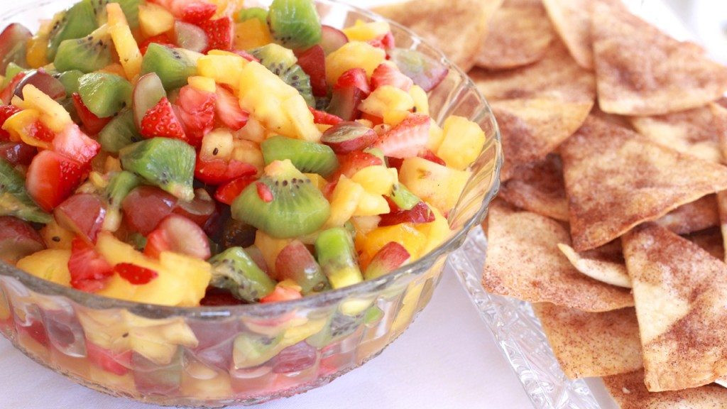 Chips And Salsa Recipe
 Fruit Salsa Cinnamon Tortilla Chips Recipe