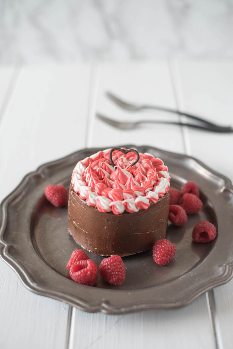 Chocolate Cake For Two
 Mini Chocolate Cake for Two