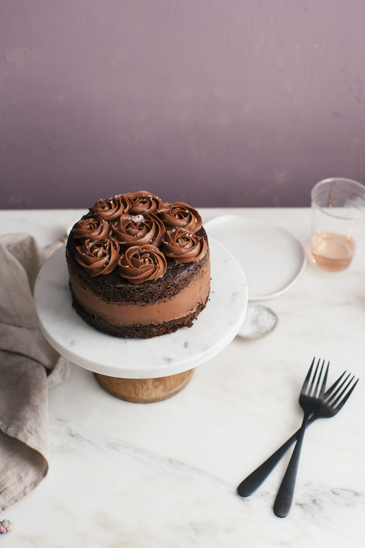 Chocolate Cake For Two
 e Bowl Chocolate Rose Cake For Two – A Cozy Kitchen