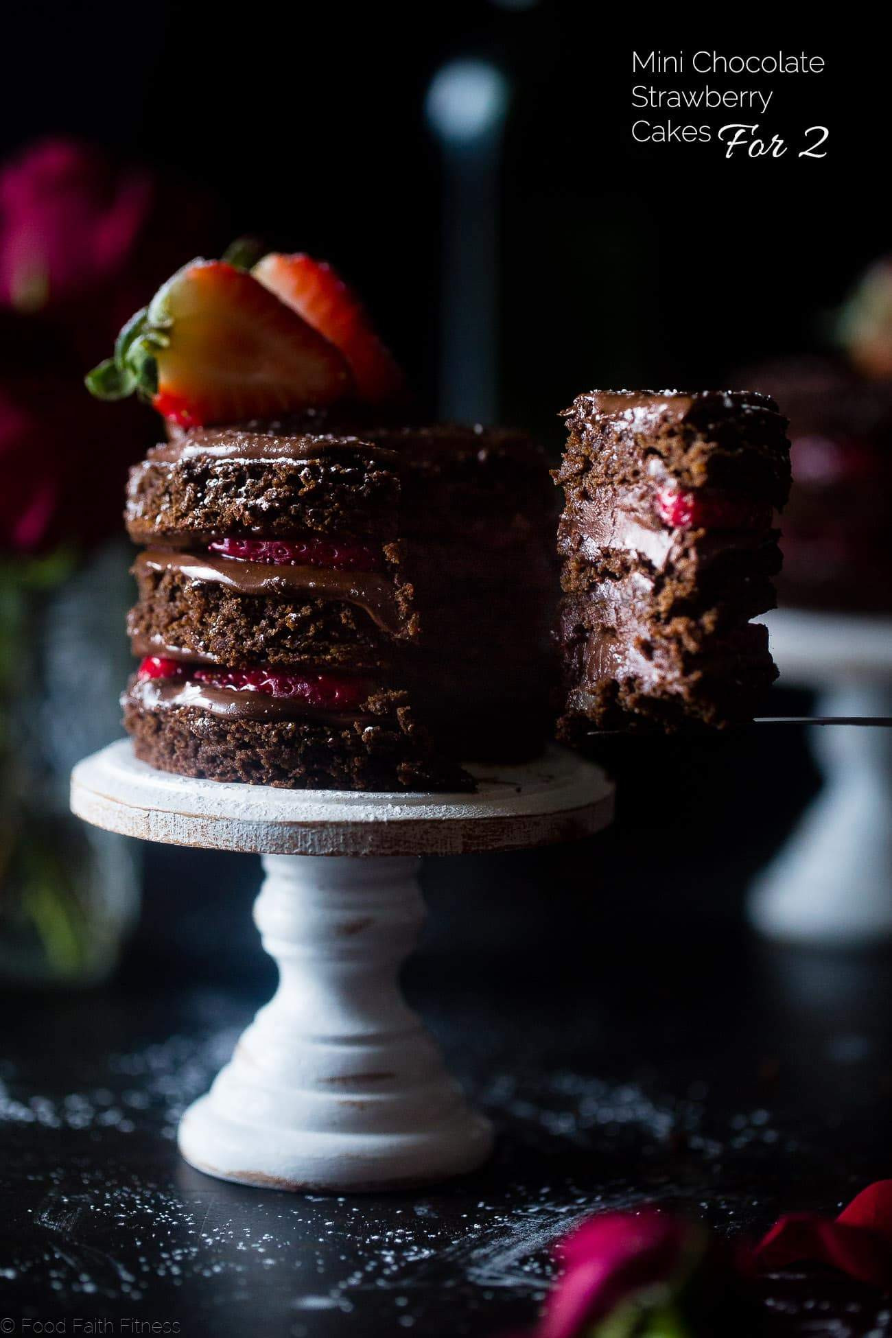 Chocolate Cake For Two
 Strawberry Gluten Free Chocolate Cake For Two