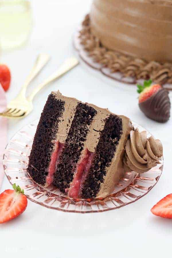 Chocolate Cake With Strawberry Frosting
 Chocolate Strawberry Cake Beyond Frosting
