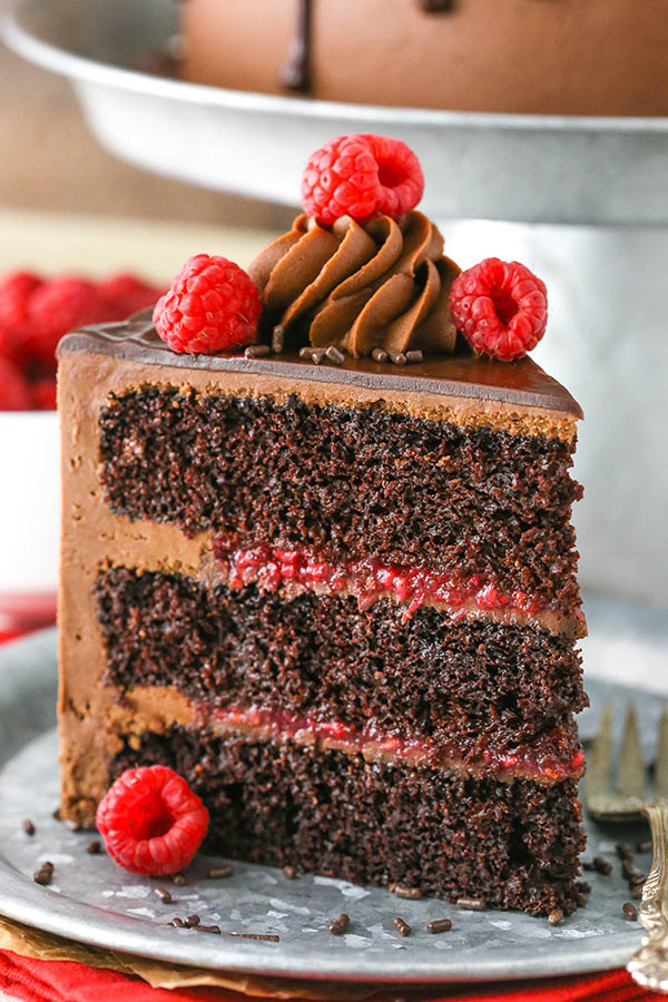 Chocolate Layer Cake Recipes
 Raspberry Chocolate Layer Cake