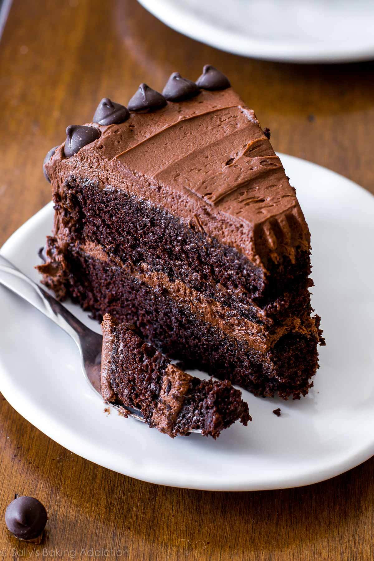 Chocolate Layer Cake Recipes
 Triple Chocolate Layer Cake Sallys Baking Addiction