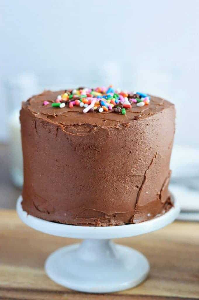 Chocolate Layer Cake Recipes
 Mini Chocolate Layer Cake Recipe What the Fork