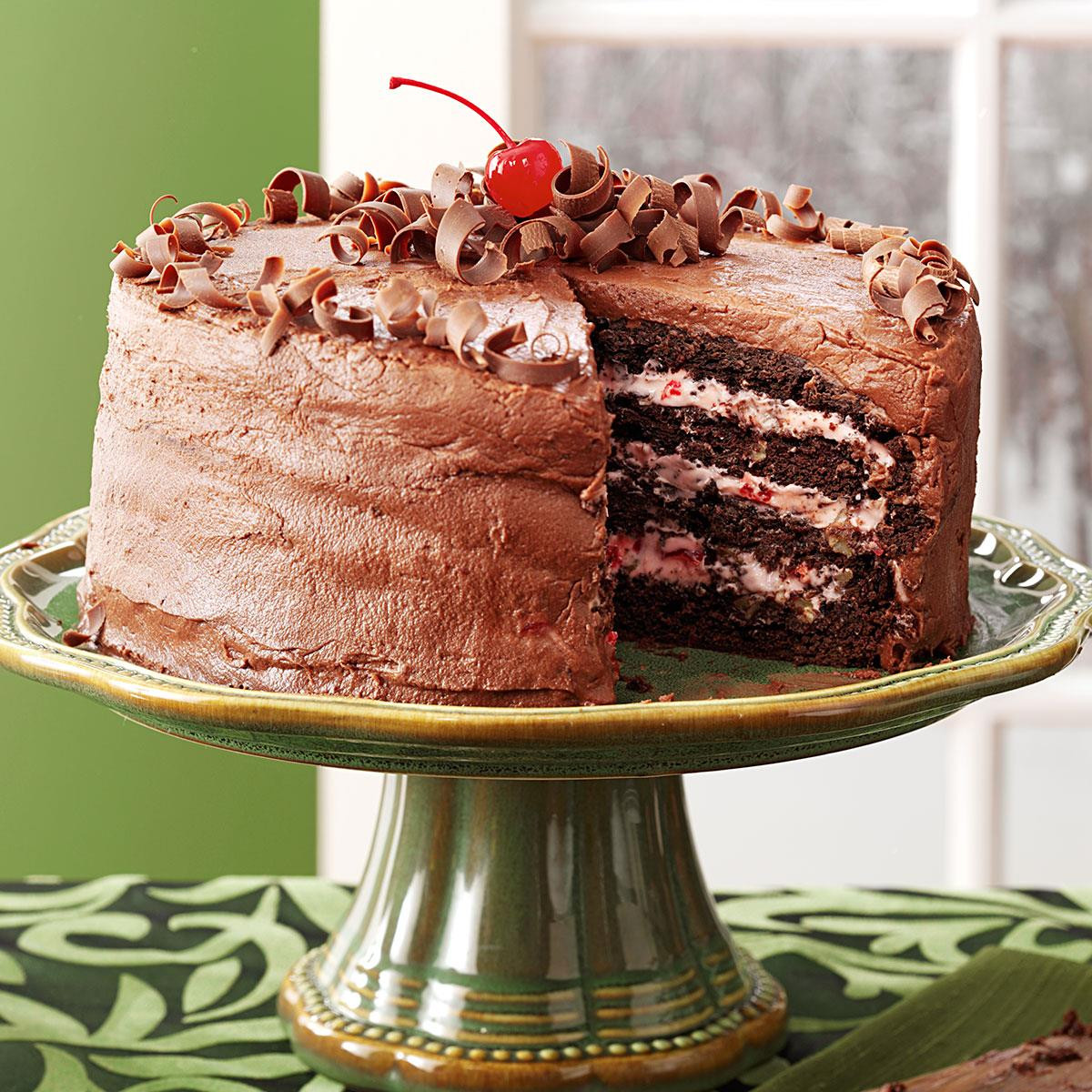 Chocolate Layer Cake Recipes
 Cherry Chocolate Layer Cake Recipe