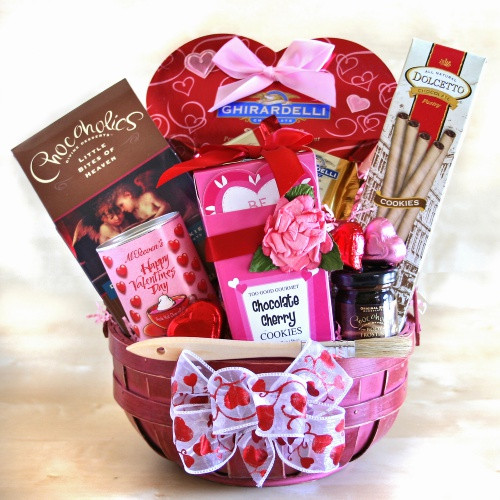 Chocolate Lovers Gift Basket Ideas
 Valentine Gift Baskets Ideas InspirationSeek