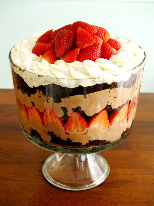 Chocolate Mousse Trifle
 Nutella Mousse Chocolate Trifle
