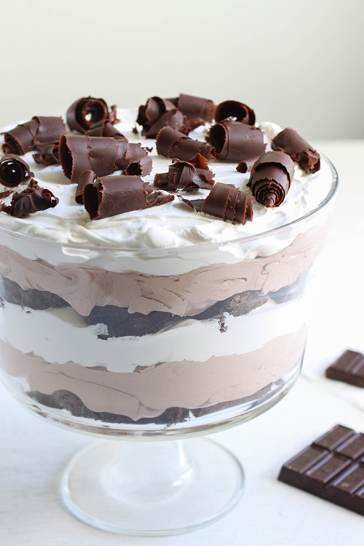Chocolate Mousse Trifle
 Chocolate Brownie And Mousse Trifle Fab Fatale