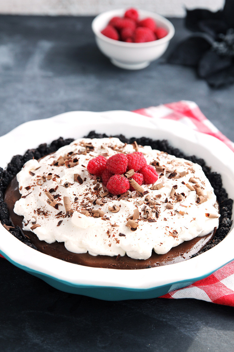 Chocolate Pudding Pie From Scratch
 Homemade Chocolate Pudding Pie Gather for Bread