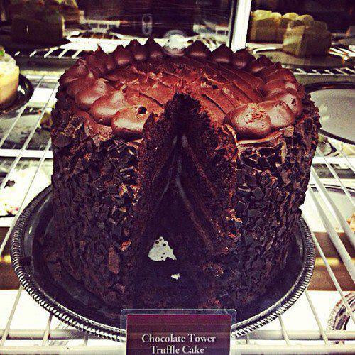 Chocolate Tower Truffle Cake
 Chocolate Cake The Chocolate Tower Truffle Cake