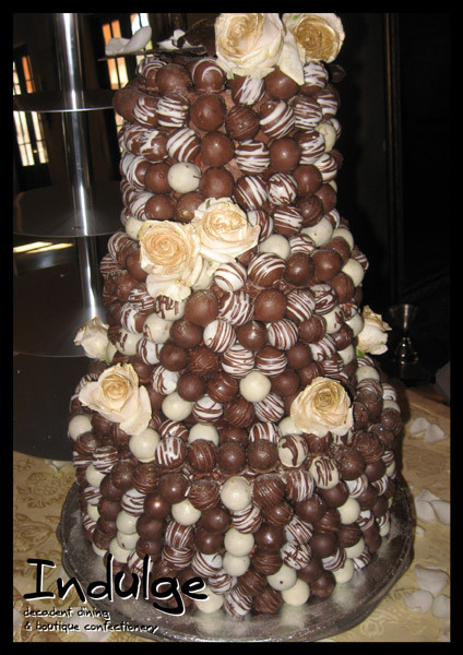 Chocolate Tower Truffle Cake
 Indulge Confectionery Boutique