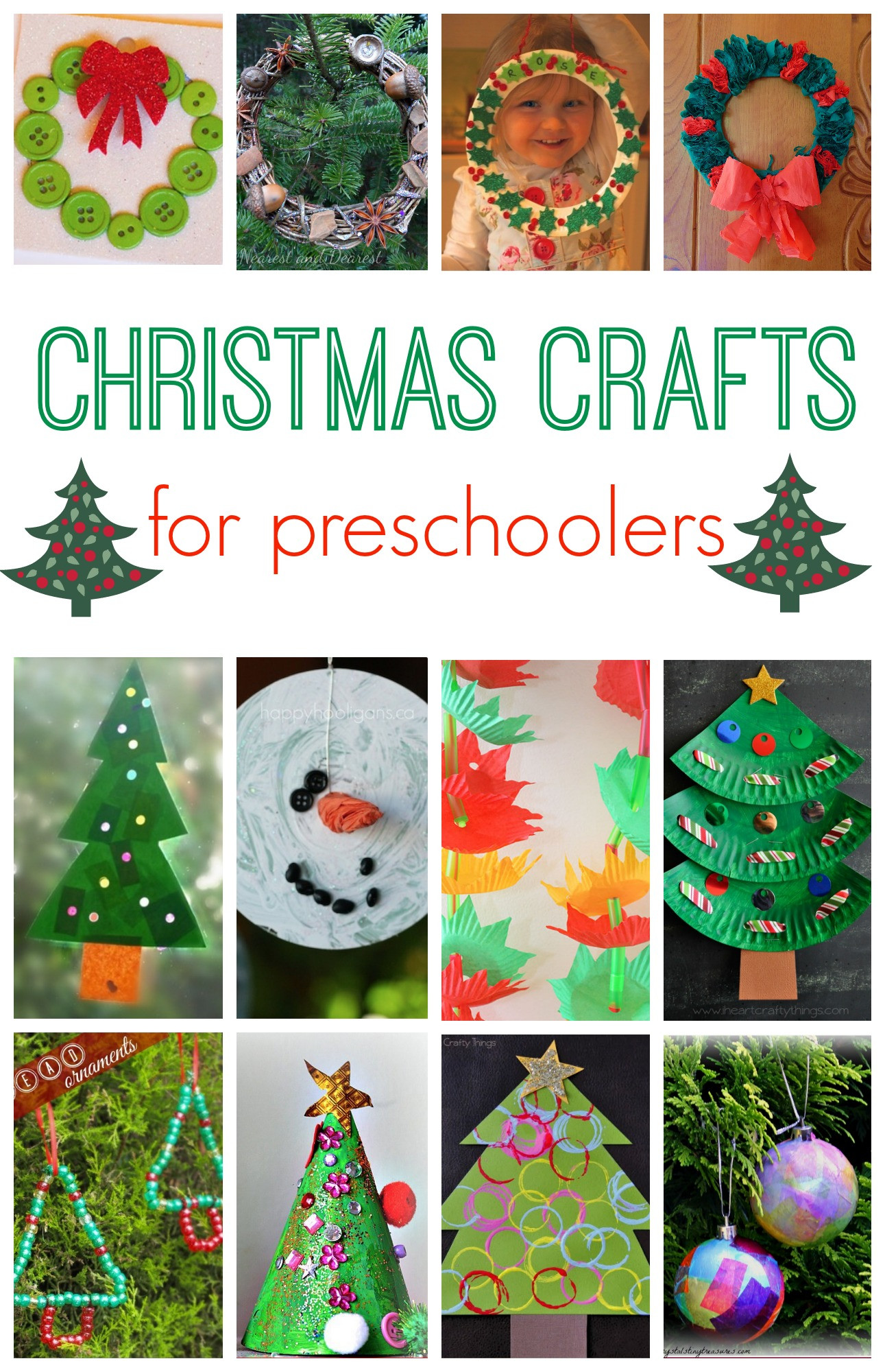 Christmas Art And Craft Ideas For Toddlers
 101 Christmas Crafts for Kids Here e the Girls