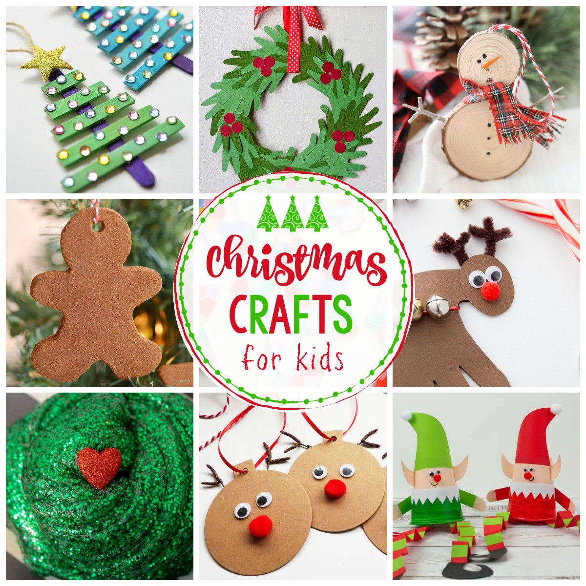 Christmas Art And Craft Ideas For Toddlers
 25 Easy Christmas Crafts for Kids Crazy Little Projects