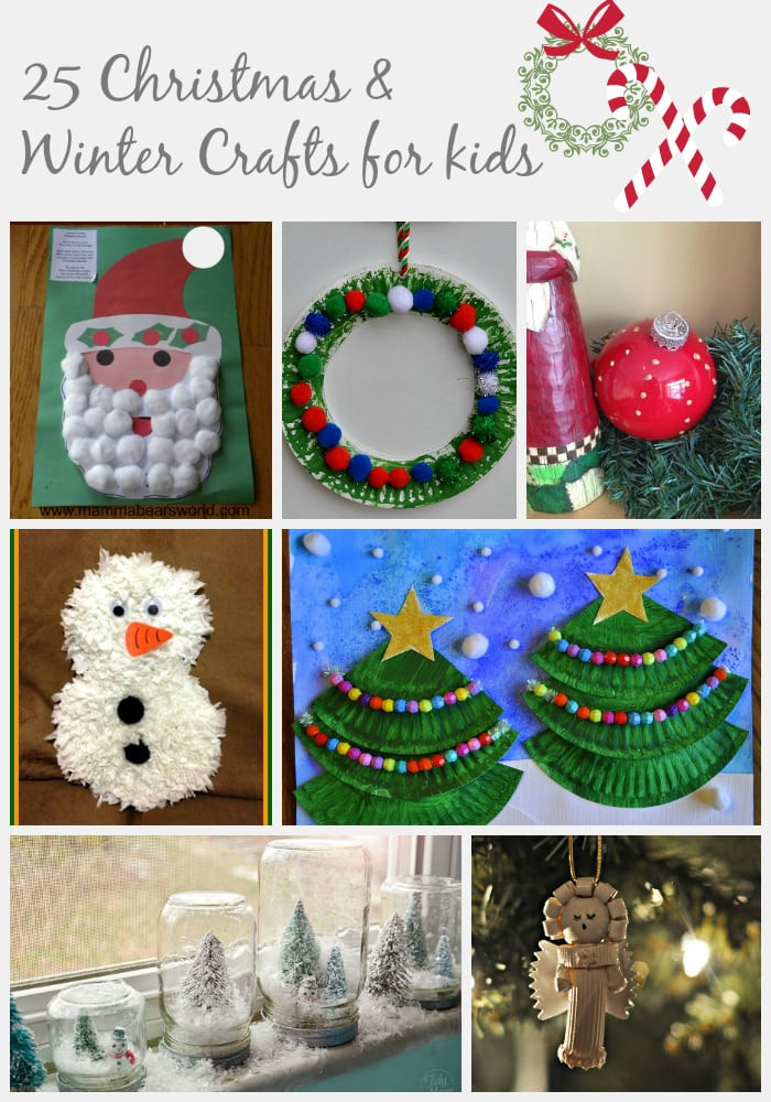 Christmas Art And Craft Ideas For Toddlers
 25 Christmas & Winter Crafts for Kids