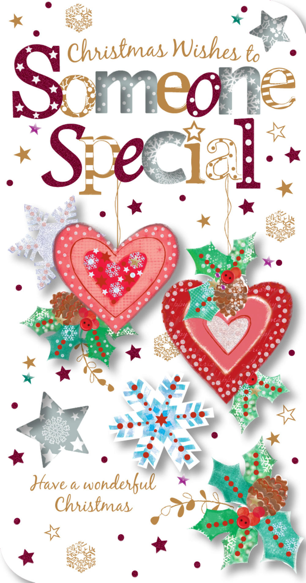 Christmas Birthday Cards
 Someone Special Christmas Greeting Card Cards