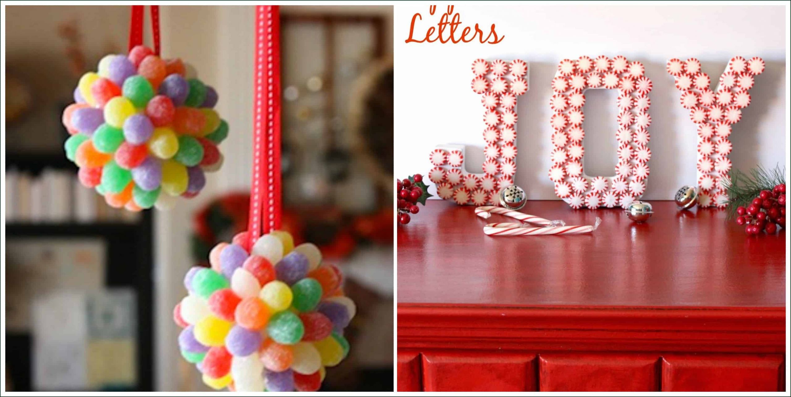 Christmas Candy Ideas
 Cute DIY Decor Ideas for Christmas Parties