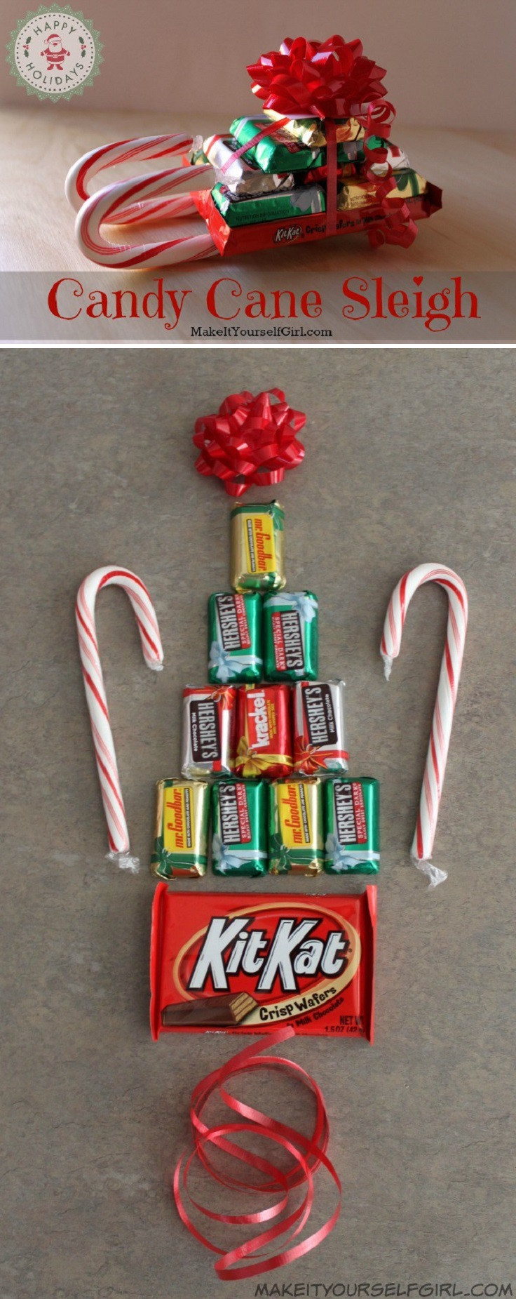 Christmas Candy Ideas
 12 Wondrous DIY Candy Cane Sleigh Ideas That Will Leave