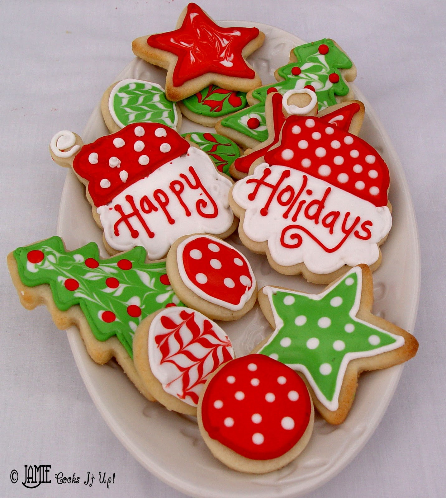 Christmas Cookie Icing Recipe
 Christmas Sugar Cookies with Glaze Icing