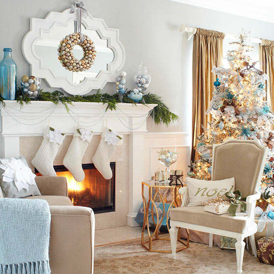 Christmas Decor For Living Room
 33 Best Christmas Country Living Room Decorating Ideas