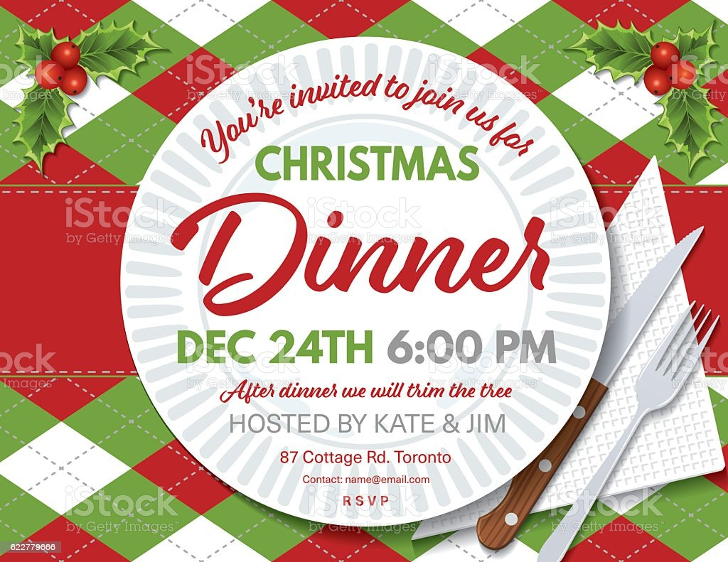 Best 21 Christmas Dinner Invitation Home, Family, Style and Art Ideas