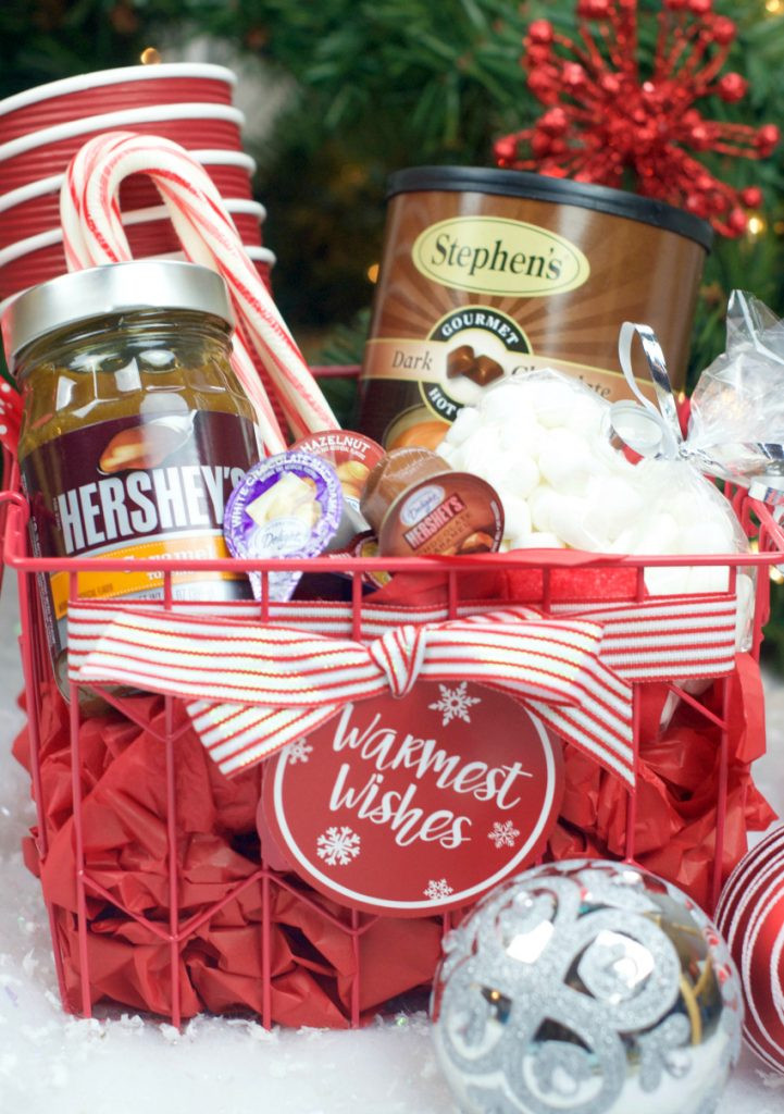 Christmas Gift Basket Theme Ideas
 Hot Chocolate Gift Basket for Christmas – Fun Squared