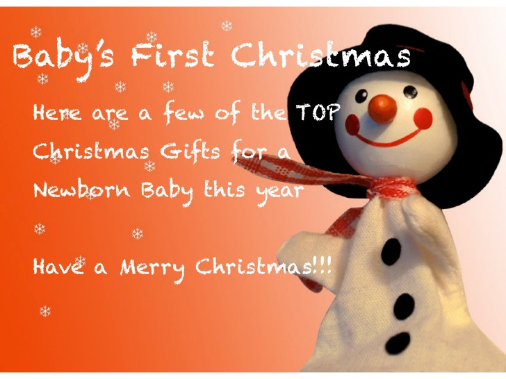 Christmas Gift For Newborn Baby
 Baby First Christmas Gift Ideas