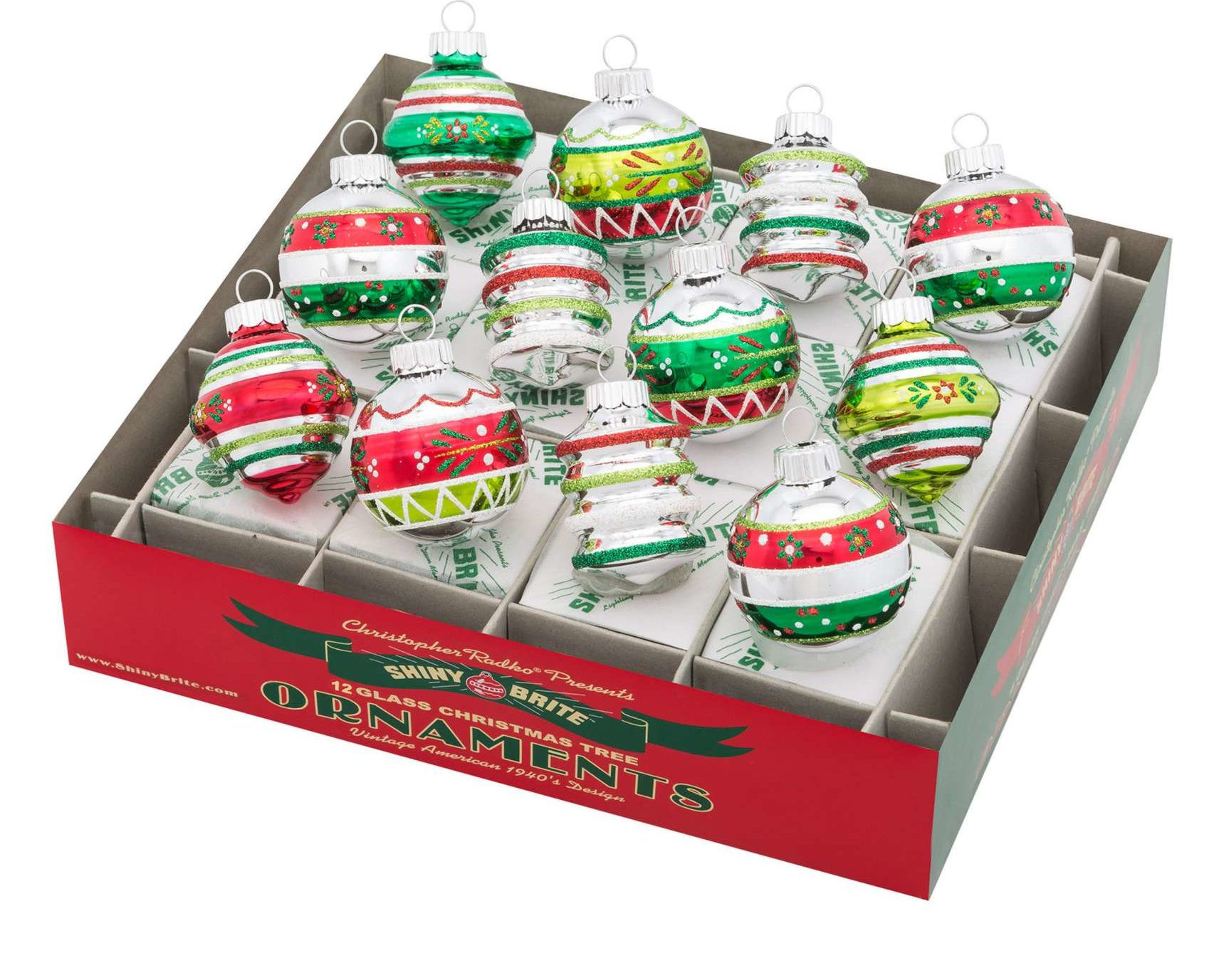 Christmas Gift Ideas 2020 Pinterest
 16 Best Glass Christmas Ornaments Bulbs & Ornament Sets