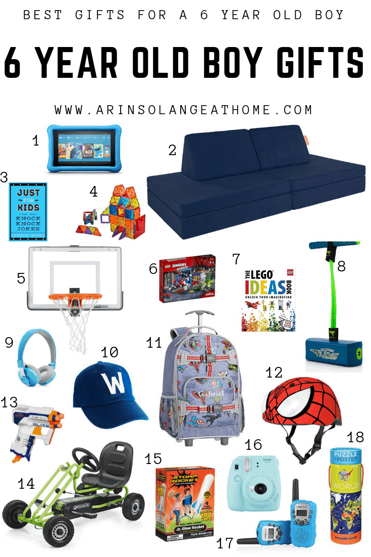 Christmas Gift Ideas 6 Year Old Boy
 Best Gifts for a 6 Year Old Boy arinsolangeathome