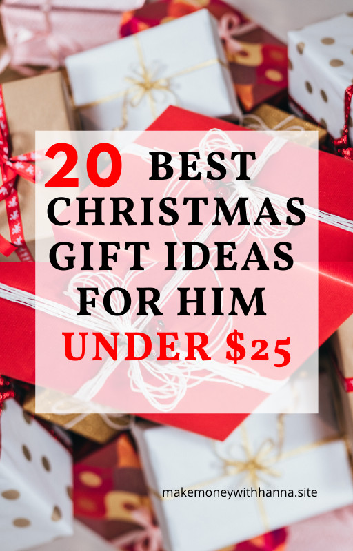 Christmas Gift Ideas For Him Under $25
 20 Christmas Gift Ideas For Him Under $25