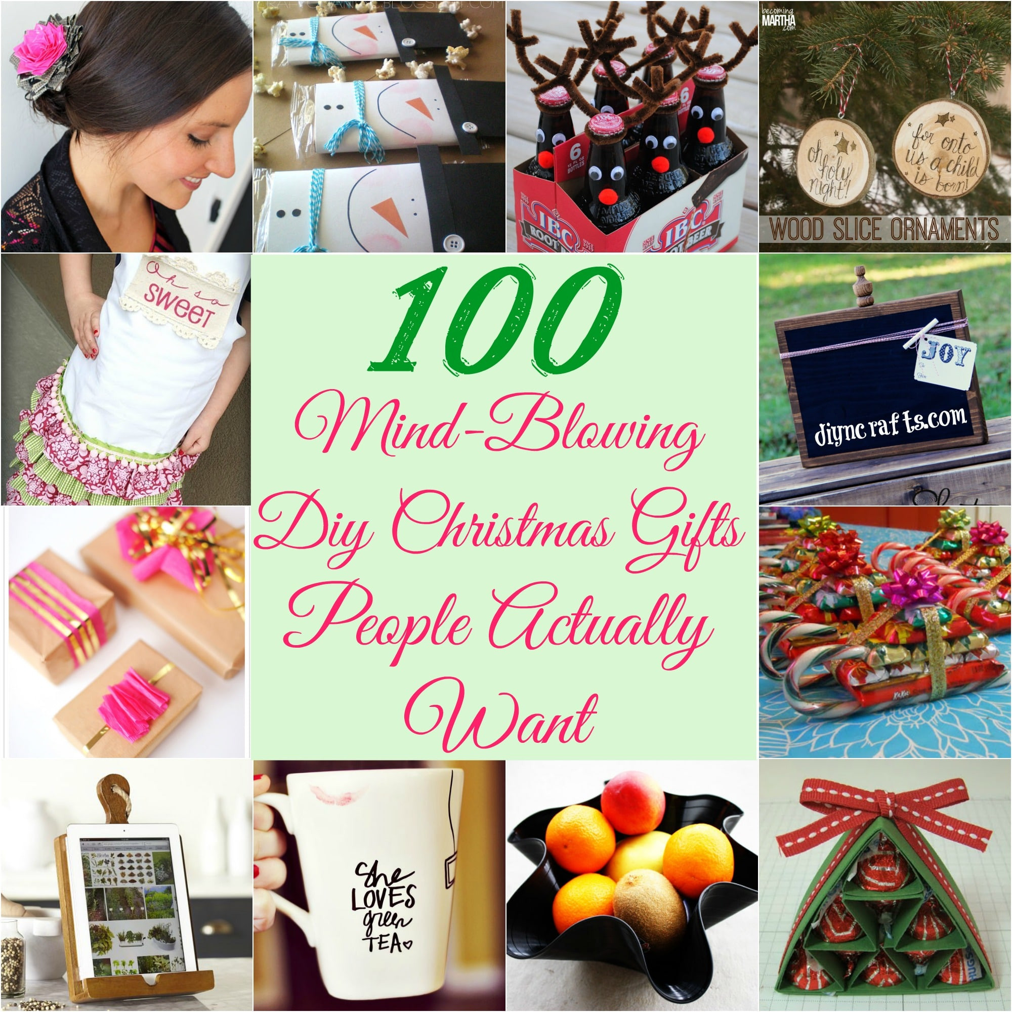 Christmas Gifts DIY
 100 Mind Blowing DIY Christmas Gifts People Actually Want