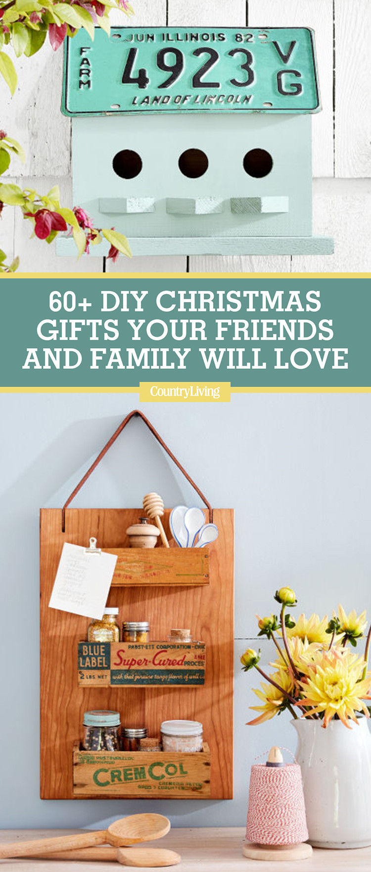 Christmas Gifts DIY
 60 DIY Homemade Christmas Gifts Craft Ideas for