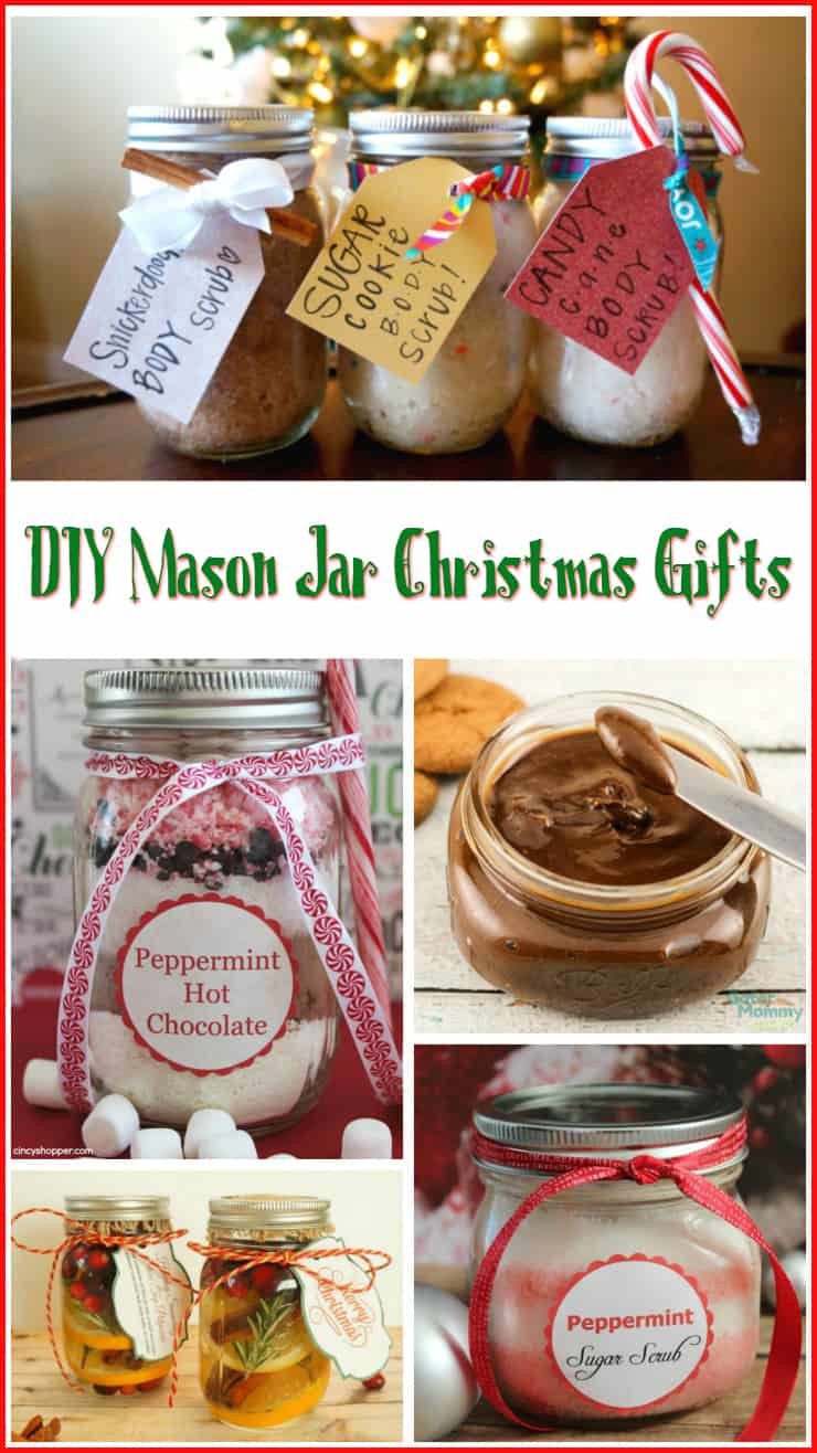 Christmas Gifts DIY
 10 DIY Mason Jar Christmas Gift Ideas 5 Minutes for Mom