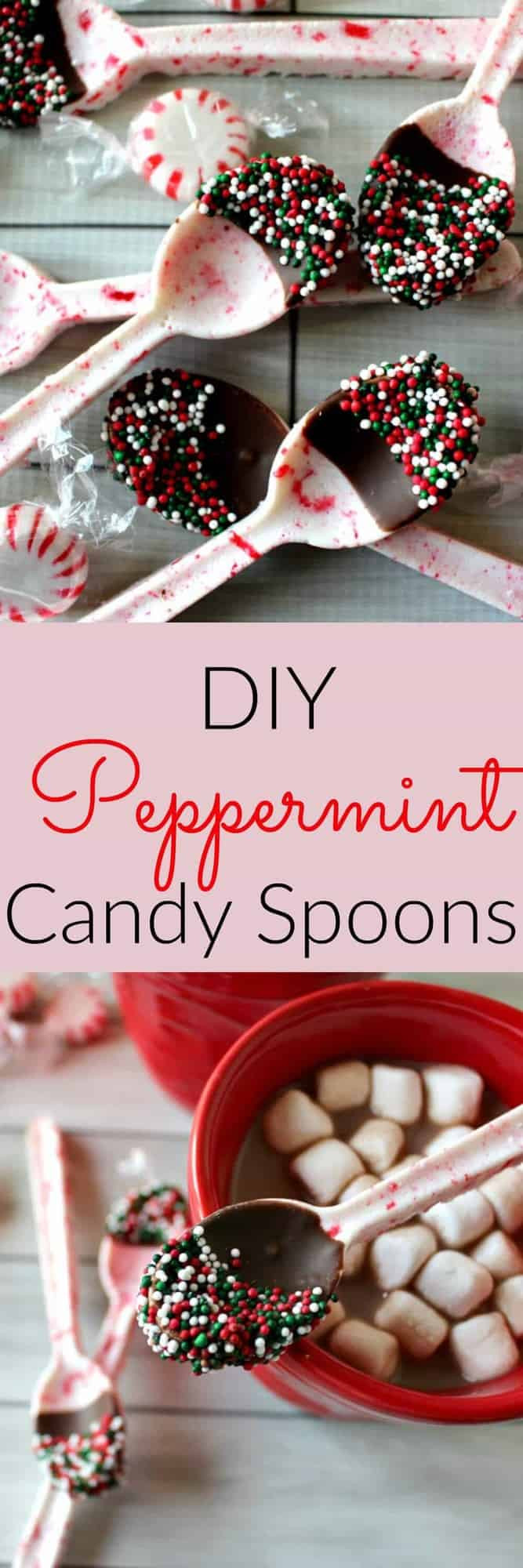 Christmas Gifts DIY
 DIY Peppermint Candy Spoons Princess Pinky Girl