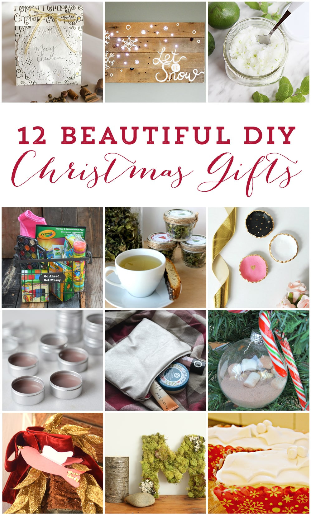 Christmas Gifts DIY
 Homemade Peppermint Tea [with FREE printable] Love