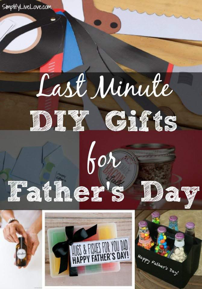 Christmas Gifts For Dad DIY
 Last Minute DIY Father s Day Gifts