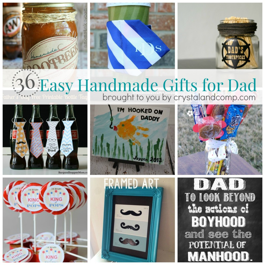 Christmas Gifts For Dad DIY
 36 Easy Handmade Gift Ideas for Dad